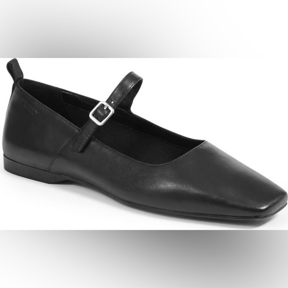 Vagabond Black Mary Jane Flats US Size 7